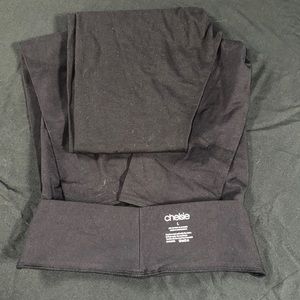 2 pairs of Large Black Leggings